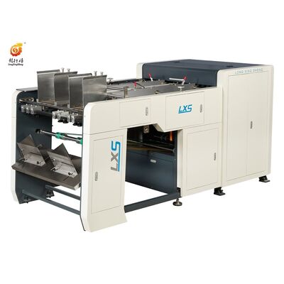 LS-G7 Automatic Grooving and Corner Cutting Machine for Cardboard - 4 Slots, 15-35 m/min, Grooving + Corner Cutting in One Pass