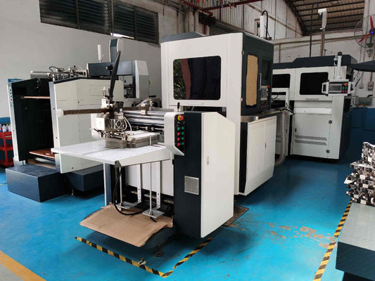 Maszyna do produkcji sztywnych pudełek na prezenty L120XW110mm z podwójnym systemem owijania pudełek