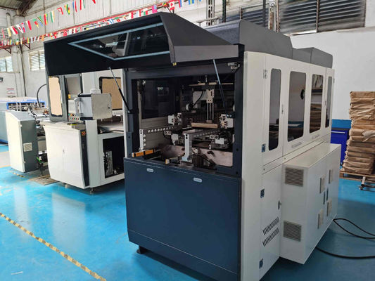 Maszyna do produkcji sztywnych pudełek na prezenty L120XW110mm z podwójnym systemem owijania pudełek