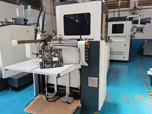 Maszyna do produkcji sztywnych pudełek cukierkowych 1 mm 3 mm stalowy cylinder powietrzny Air