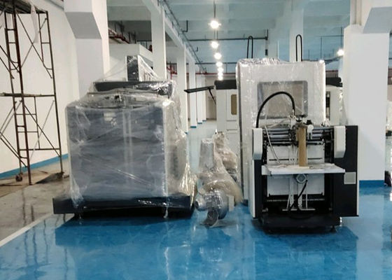 Automatyczna maszyna do produkcji tektury falistej Szerokość pudełka 400 mm Prędkość 25 szt./min