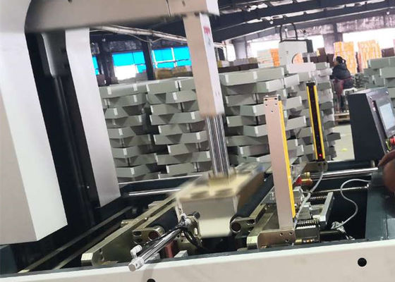 Komercyjna maszyna do owijania sztywnych pudełek na buty długość składania 10mm 100mm