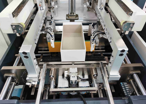 L80XW70mm Maszyna do produkcji pudełek 15 sztuk / min Inteligentna wysoka prędkość